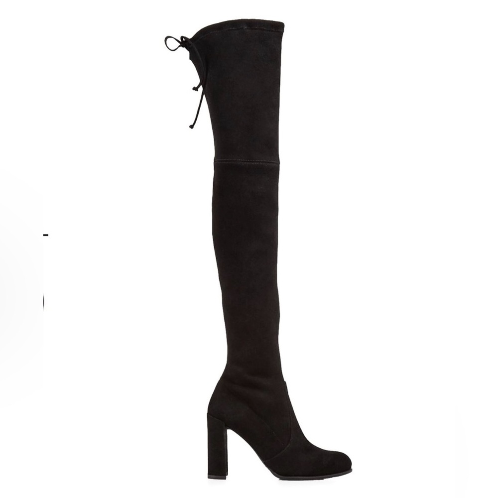 Stuart Weitzman Hiline Suede Over-The-Knee Boots